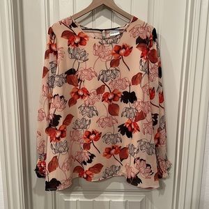 Pink Ava & Viv Floral Top 3X